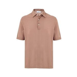 Gran Sasso Brown Cotton Polo Men's Shirt